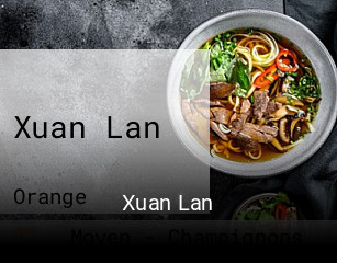 Xuan Lan ouvert