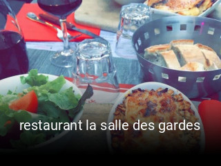 restaurant la salle des gardes ouvert