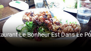 Restaurant Le Bonheur Est Dans Le Potager ouvert