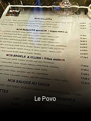 Le Povo plan d'ouverture