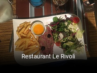 Restaurant Le Rivoli heures d'ouverture