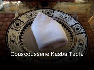 Couscousserie Kasba Tadla heures d'ouverture