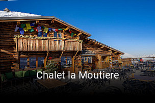 Chalet la Moutiere ouvert