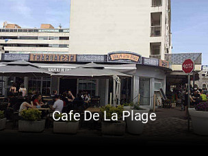 Cafe De La Plage heures d'affaires