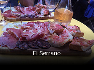 El Serrano ouvert