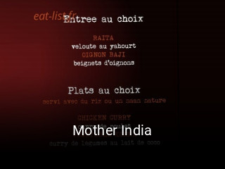 Mother India ouvert