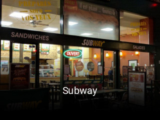 Subway plan d'ouverture