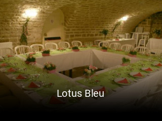 Lotus Bleu heures d'ouverture