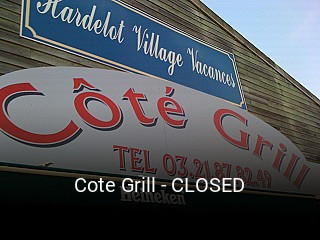 Cote Grill - CLOSED heures d'affaires