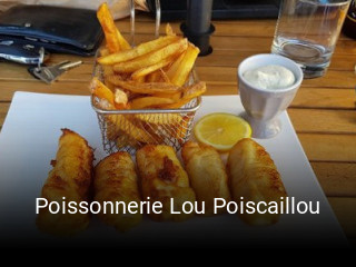 Poissonnerie Lou Poiscaillou ouvert