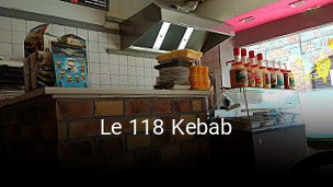 Le 118 Kebab plan d'ouverture