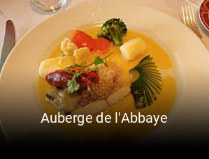 Auberge de l'Abbaye ouvert