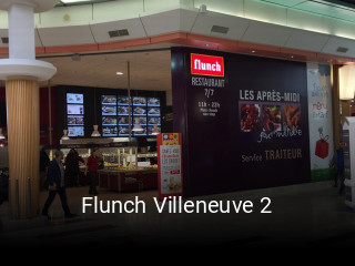 Flunch Villeneuve 2 ouvert