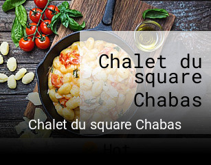Chalet du square Chabas ouvert