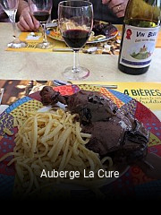 Auberge La Cure plan d'ouverture