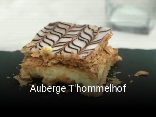 Auberge T'hommelhof plan d'ouverture