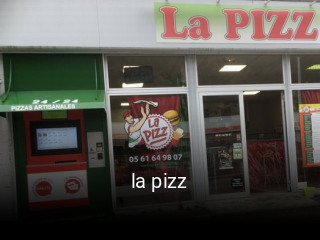 la pizz ouvert