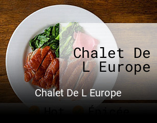 Chalet De L Europe ouvert