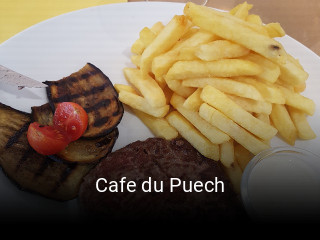 Cafe du Puech ouvert