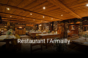 Restaurant l'Armailly heures d'ouverture