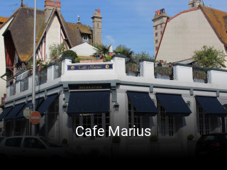 Cafe Marius heures d'ouverture