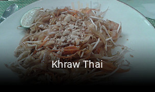 Khraw Thai heures d'affaires