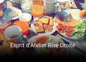 Esprit d'Atelier Rive Droite ouvert