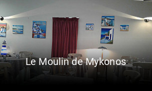 Le Moulin de Mykonos heures d'ouverture