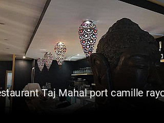 Restaurant Taj Mahal port camille rayon plan d'ouverture