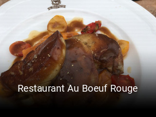 Restaurant Au Boeuf Rouge ouvert