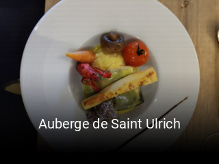 Auberge de Saint Ulrich ouvert