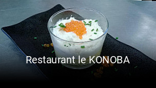 Restaurant le KONOBA plan d'ouverture