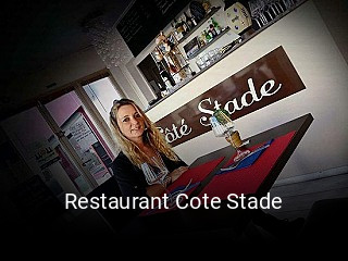 Restaurant Cote Stade ouvert