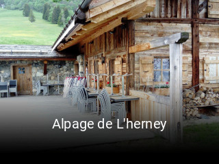 Alpage de L'herney ouvert