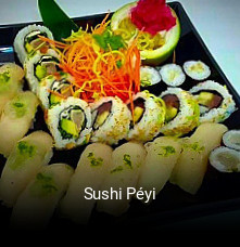 Sushi Péyi plan d'ouverture