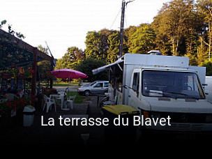 La terrasse du Blavet ouvert