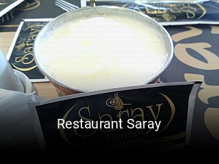 Restaurant Saray heures d'ouverture