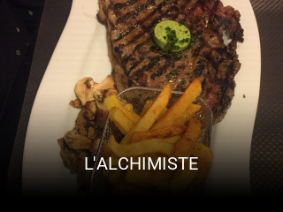 L'ALCHIMISTE ouvert