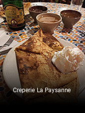 Creperie La Paysanne plan d'ouverture