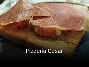 Pizzeria Cesar plan d'ouverture