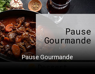 Pause Gourmande plan d'ouverture