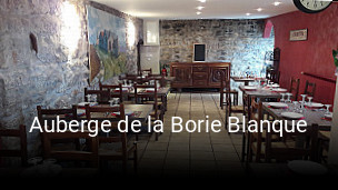 Auberge de la Borie Blanque ouvert