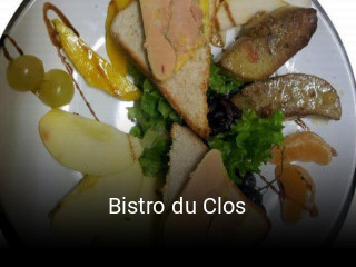 Bistro du Clos ouvert