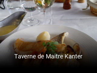 Taverne de Maitre Kanter heures d'ouverture