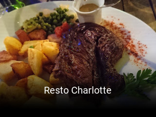 Resto Charlotte ouvert