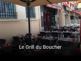 Le Grill du Boucher heures d'ouverture