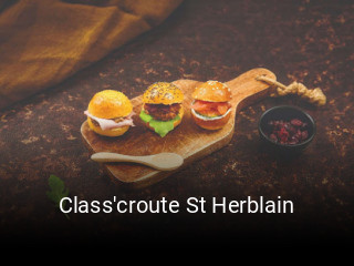 Class'croute St Herblain heures d'ouverture