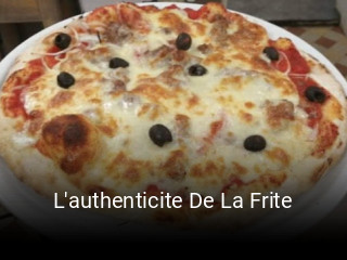 L'authenticite De La Frite ouvert