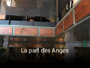 La part des Anges ouvert