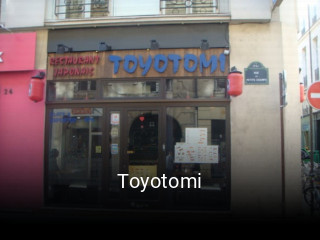 Toyotomi plan d'ouverture